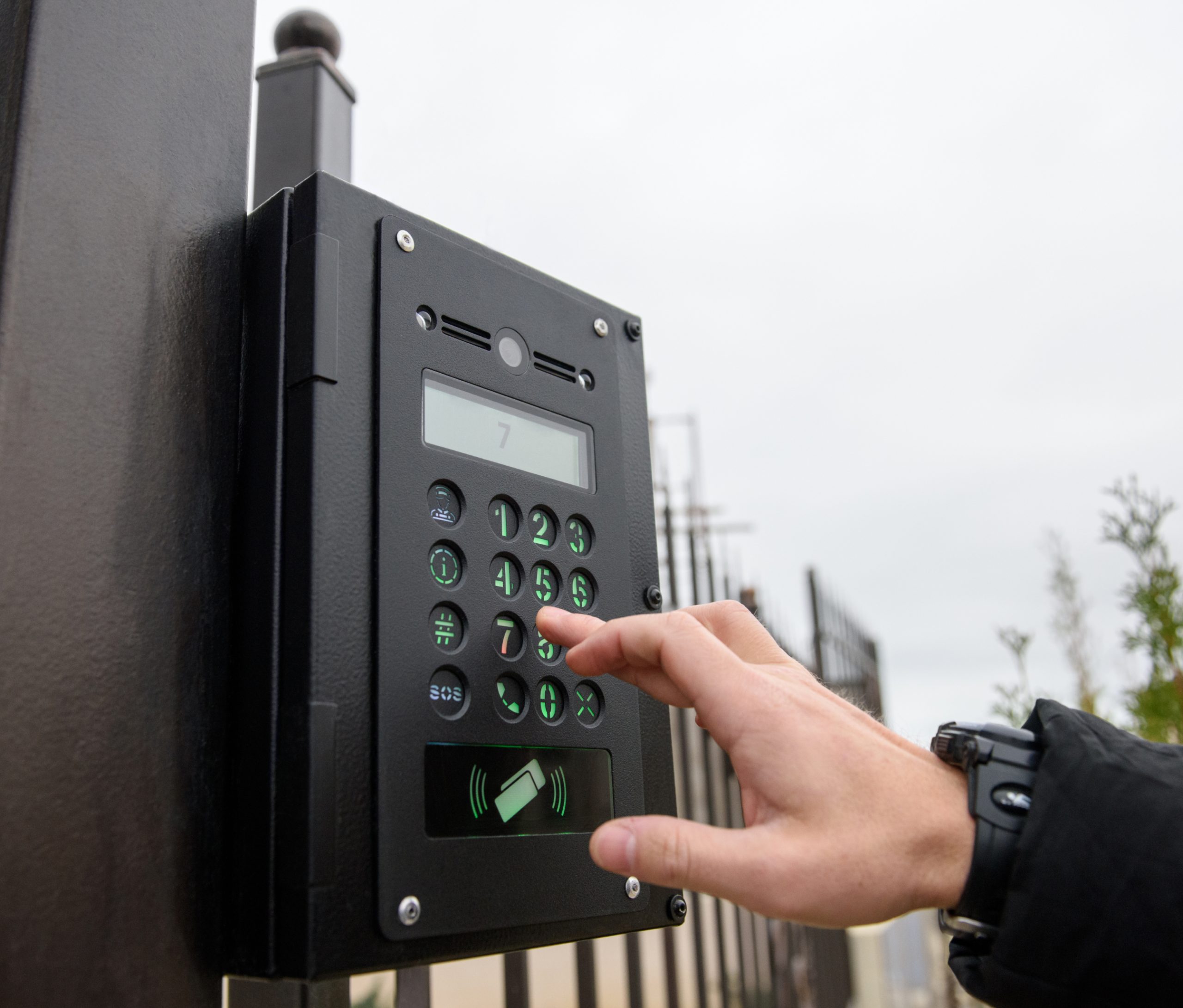 Door Access Controls & Exterior Intercom Installation Door Access Controls & Exterior Intercom Installation